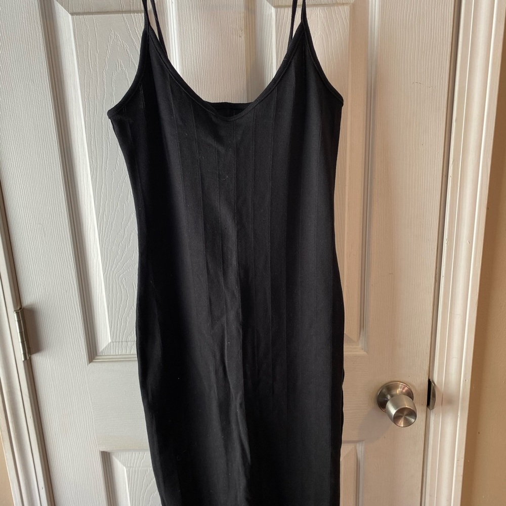 Spaghetti strap bodycon